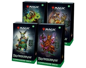 Alle 4 - Bloomburrow - Commander Deck - Magic the Gathering